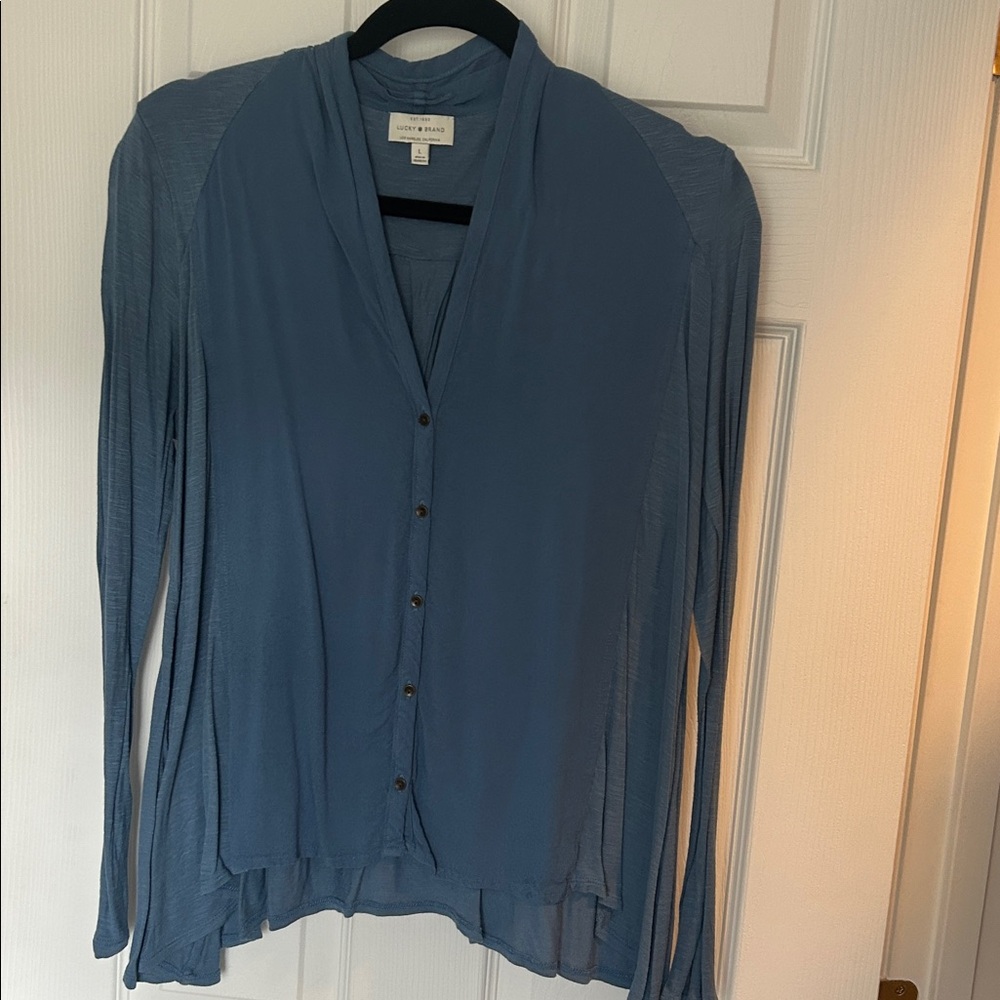 Lucky Brand light weight button down T-Shirt